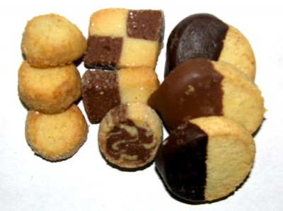 3 Sorten altdeutsch Kekse 3x50g Weizen