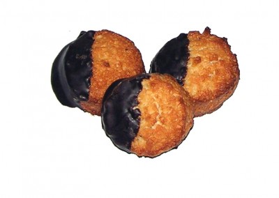 Kokos Marzipan Taler Kuvertüre