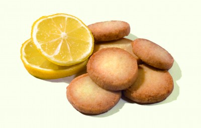 Zitronen Butter Kekse