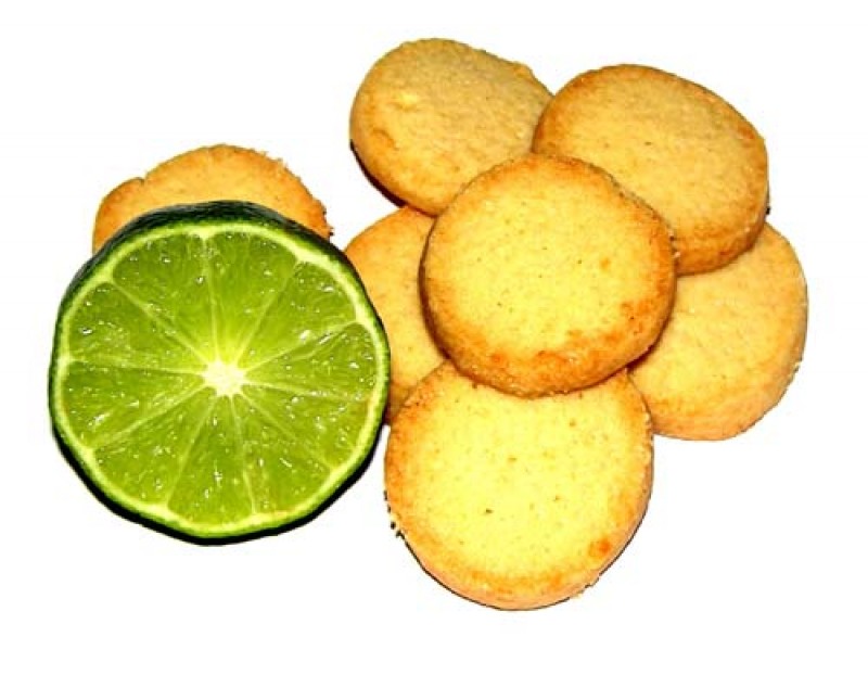 Dinkel-Limetten-Kekse-Laktose, Weizen und Frischei-frei