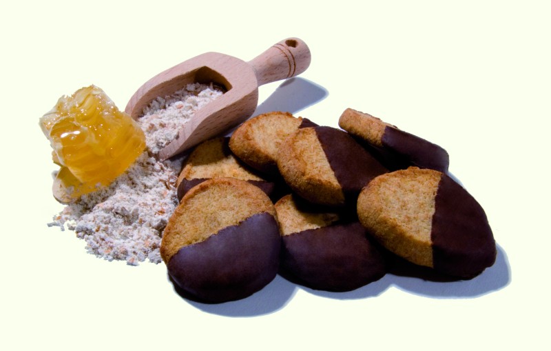 Dinkel-Honig-Taler-Kuvertüre