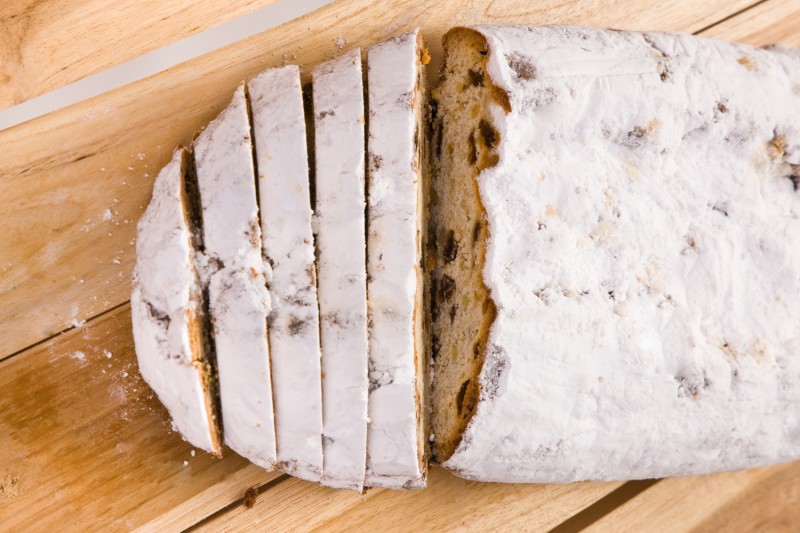 Emmer Rosinen Butter Stollen 1.0 kg mit Butterschmalz