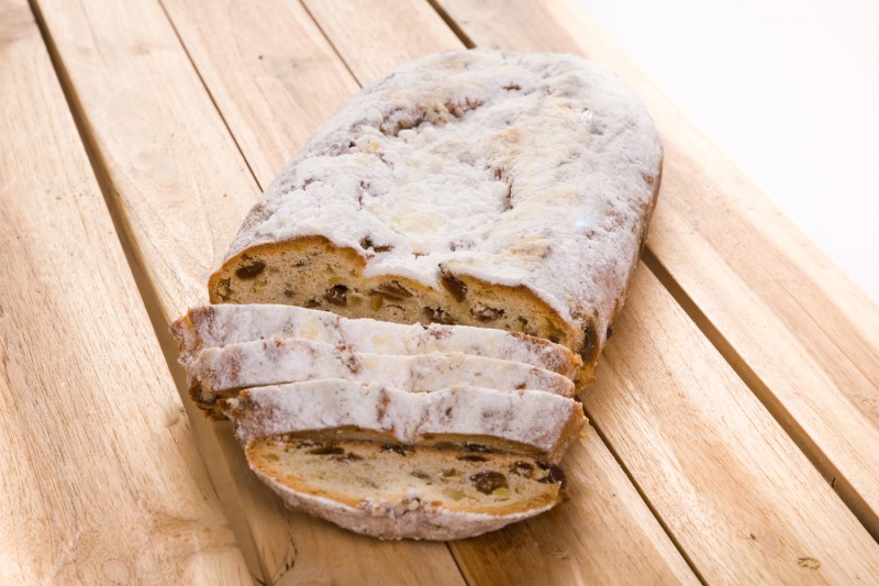 Weizen Rosinen Butter Stollen 1.0 kg mit Butterschmalz